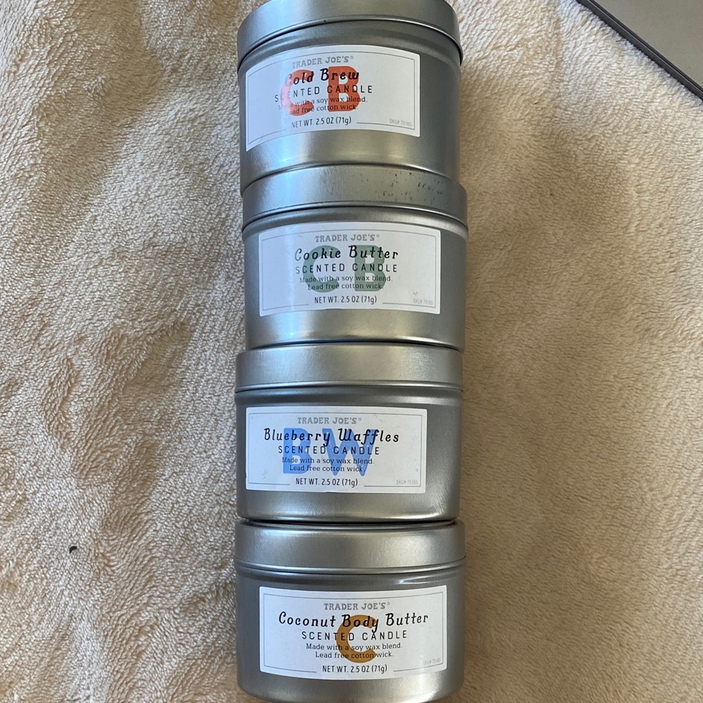 Cold Brew Scented Candle - Silver